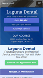 Mobile Screenshot of lagunadentalca.com
